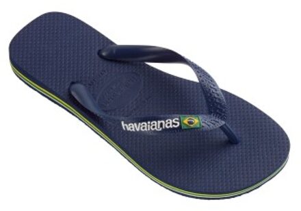 Havaianas Brasil Logo * Actie * Blauw,Rood,Geel,Zwart,Groen,Grijs,Roze,Wit,Versch.kleure/Patroon - Maat 33/34,Maat 35/36,Maat 37/38,Maat 39/40,Maat 41/42,Maat 43/44,Maat 45/46