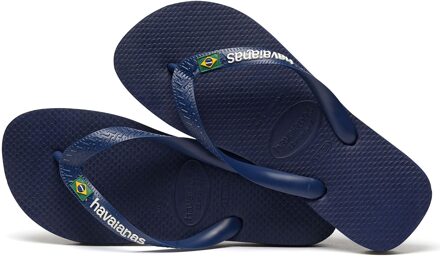 Havaianas Brasil Logo teenslippers donkerblauw - 37-38