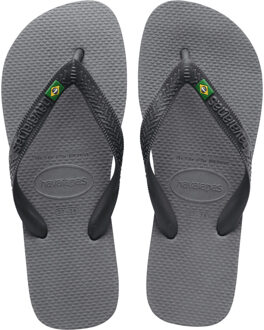 Havaianas Brasil Slippers Unisex - Steel Grey