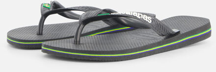Havaianas Brasil zwart Rubber - 47/48