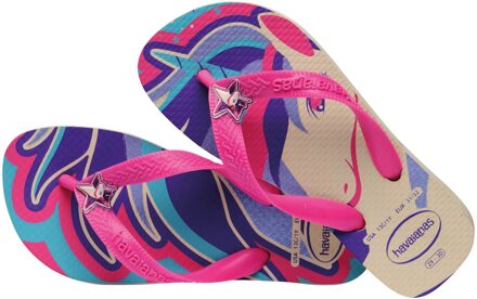 Havaianas Kids Fantasy Teenslippers Junior roze - paars - blauw - 35-36