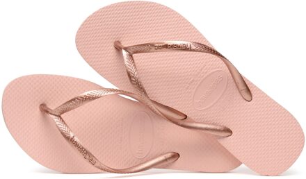 Havaianas Kids Slim teenslippers roségoud - 33/34