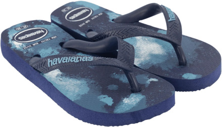 Havaianas Kinder jongens slippers Blauw - 27