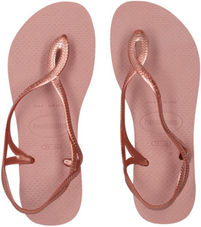 Havaianas Luna Dames Slippers - Crocus Rose - Maat 35/36