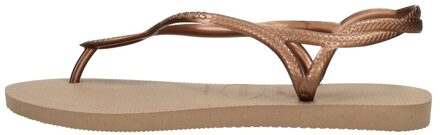 Havaianas Luna Dames Slippers - Rose Gold - Maat 35/36