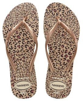 Havaianas Slim Animals * Actie * Beige,Roze,Geel,Rood,Grijs - Maat 35/36,Maat 37/38,Maat 39/40,Maat 41/42