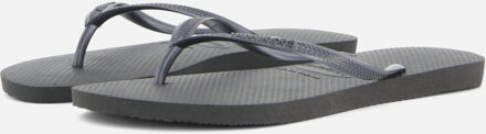 Havaianas Slim Dames Slippers - Black - Maat 35/36