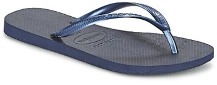 Havaianas Slim Dames Slippers - Navy Blue - Maat 39/40