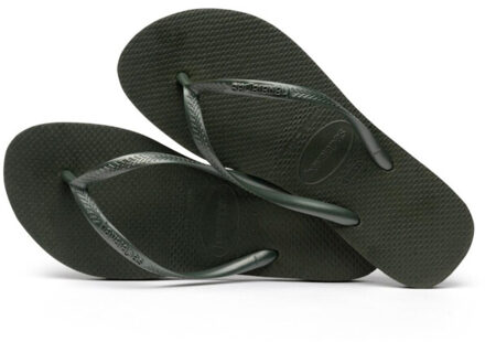 Havaianas Slim Dames Slippers - Olive Groen - Maat 41/42