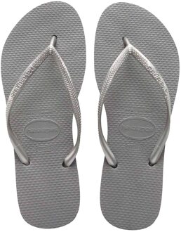 Havaianas Slim Dames Slippers - Steel Grey - Maat 35/36