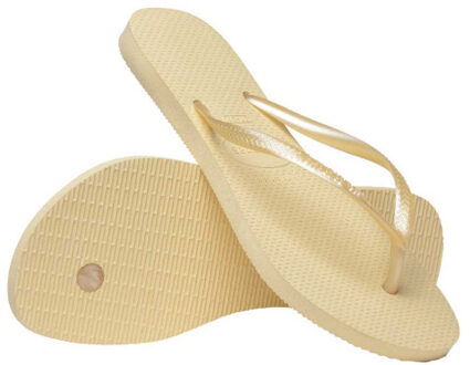 Havaianas Slim Dames Slippers - White - Maat 41/42