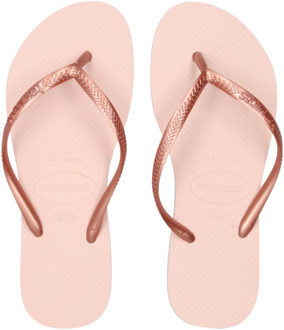 Havaianas Slim Flatform Dames Slippers - Ballet Rose - Maat 37/38