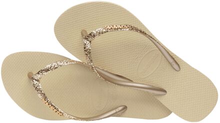 Havaianas Slim Glitter II Goud