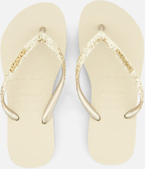 Havaianas Slim Glitter Slippers beige Rubber - 35/36