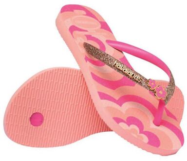 Havaianas Slim Glitter Trendy Teenslippers Junior - 33-34