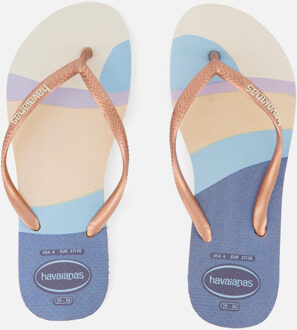 Havaianas Slim Pallette Glow Slippers beige Rubber - 35/36,41/42