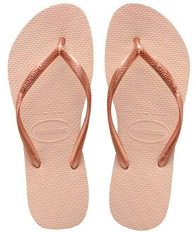 Havaianas Slim teenslippers roze Rosé - 37-38