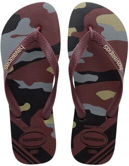 Havaianas Top Camu Heren Slippers - Grape Wine - Maat 39/40