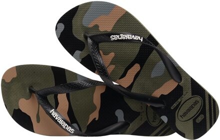 Havaianas Top Camu Teenslipper Senior groen - bruin - zwart - grijs - 39-40