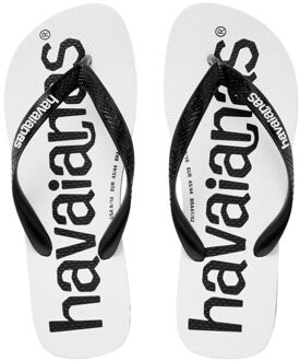 Havaianas Top Logomania zwart/wit