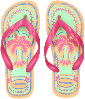 Havaianas Top Summer Vibes Slippers en Sandalen Dames - Roze - Maat 41/42 - Plastic Pink