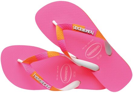 Havaianas Top Verano II Teenslippers Dames roze - oranje - 35-36
