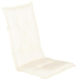 Havana Hoge rugkussen Crème, Wit