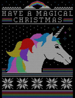 Have a magical Christmas Dames T-Shirt - Zwart - 3XL