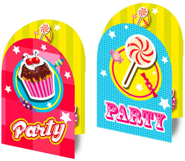 Have a Sweet Birthday Uitnodigingen, 8st.