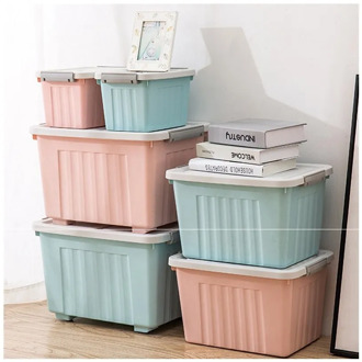 Have with Lid Plastic Storage Box Large Storage Box Home Toy Snacks Box Clothes Storage Box Storage Box Finishing Box