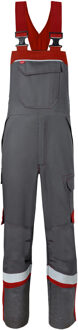 HaVeP 20288 Overall | Tuinbroek Grijs/Rood - NL:56 BE:50
