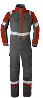 HaVeP 20290 Overall | Overall Brandvertragend Antistatisch Grijs/Rood - NL:58 BE:52