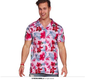 Hawaii Blouse Kalino Flamingo Multikleur - Print