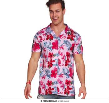 Hawaii Blouse Kalino Flamingo Multikleur - Print