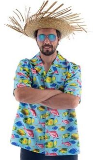 Hawaii Blouse Multikleur Vissen Multikleur - Print