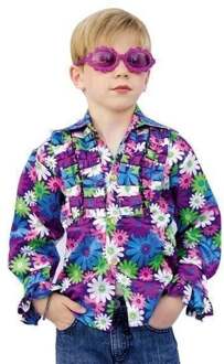 Hawaii Disco blouse Jacquard Multikleur - Print