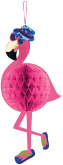 Hawaii Honeycomb Flamingo 58cm