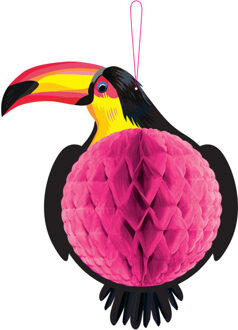 Hawaii Honeycomb Toekan Zwart, Roze