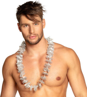 Hawaii krans zilver Zilverkleurig