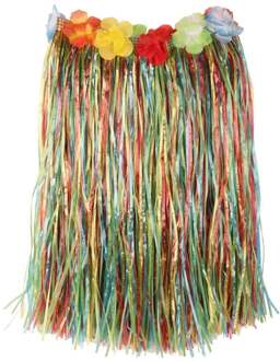 Hawaii rok meerkleurig 50 cm Multikleur - Print