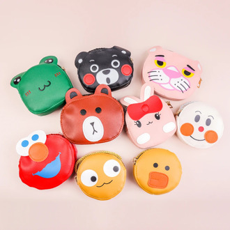 HAWSON Cute Child PU leather Shoulders Bags Multi-color Cartoon Animal Crossbody bags for Kids Wallets Pouch Bags