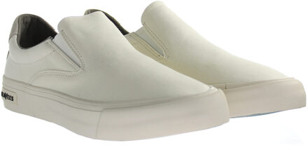 Hawthrone Slip On Standaard Bleach Poplin Off White Herenschoenen Gebroken wit