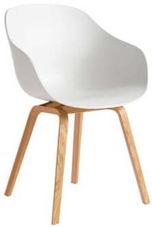 Hay About a Chair AAC222 Stoel - Oak - White Wit