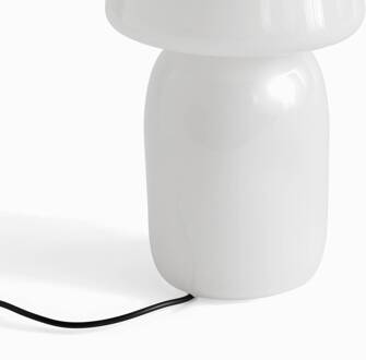 Hay Apollo draagbare LED tafellamp van oplaadbaar glas opaalwit