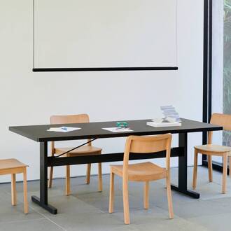 Hay hanglamp Factor Linear directional, zwart, draaibaar zwart, helder