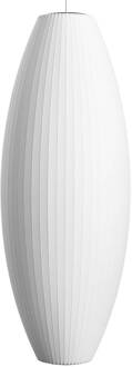 Hay hanglamp Nelson Cigar Bubble XL, Ø 47,5 cm, wit