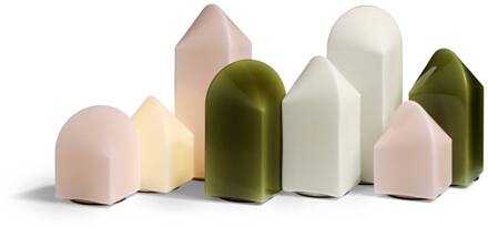 Hay Parade LED tafellamp schelp wit hoogte 16 cm