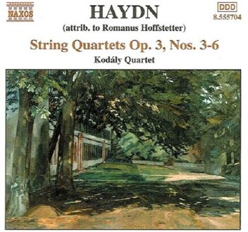 Haydn:String Quartets Op.3,3-6