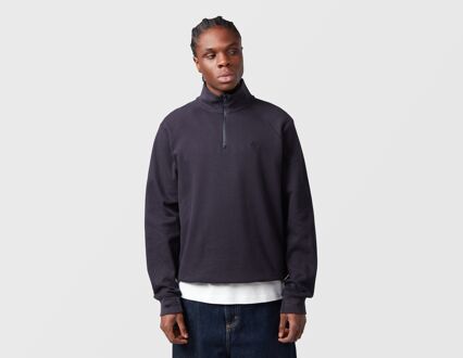 Hayle 1/4 Zip Sweatshirt, blauw - M