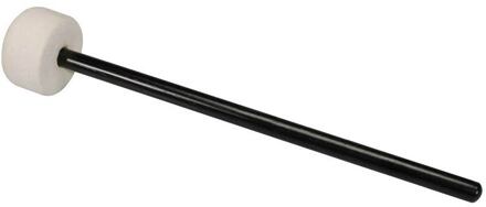 Hayman BDM-4 klopper voor grote trom/ bass drum klopper voor grote trom/ bass drum, 359 mm rotan schacht, zwart, 64 mm vilten bol